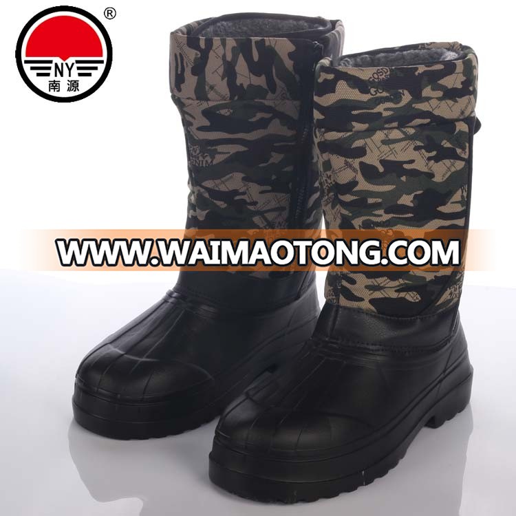 Hot Sale Meisai Custom EVA Snow Winter Boots Waterproof with TPR Outsole