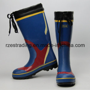 100% Rubber Multi-Fuction Working Safety Rain Boots